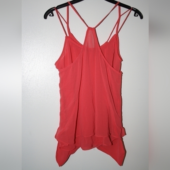 Naked Zebra Small Double Layered Lightweight Tank with Pockets Coral - Picture 2 of 5
